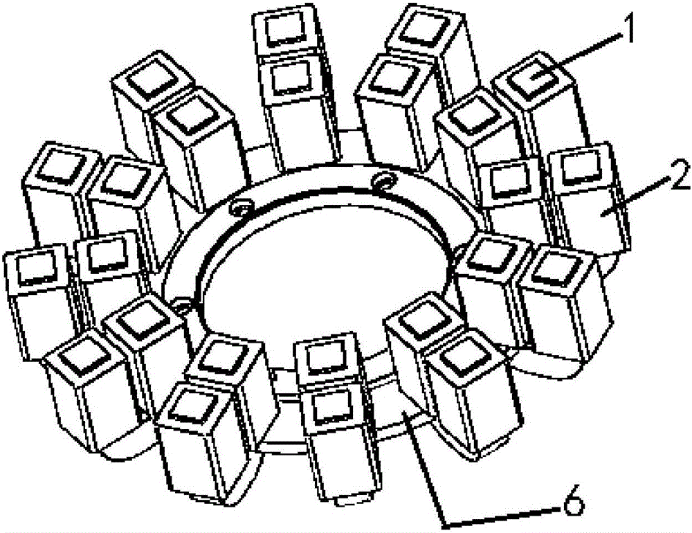 Axial structured permanent-magnet motor