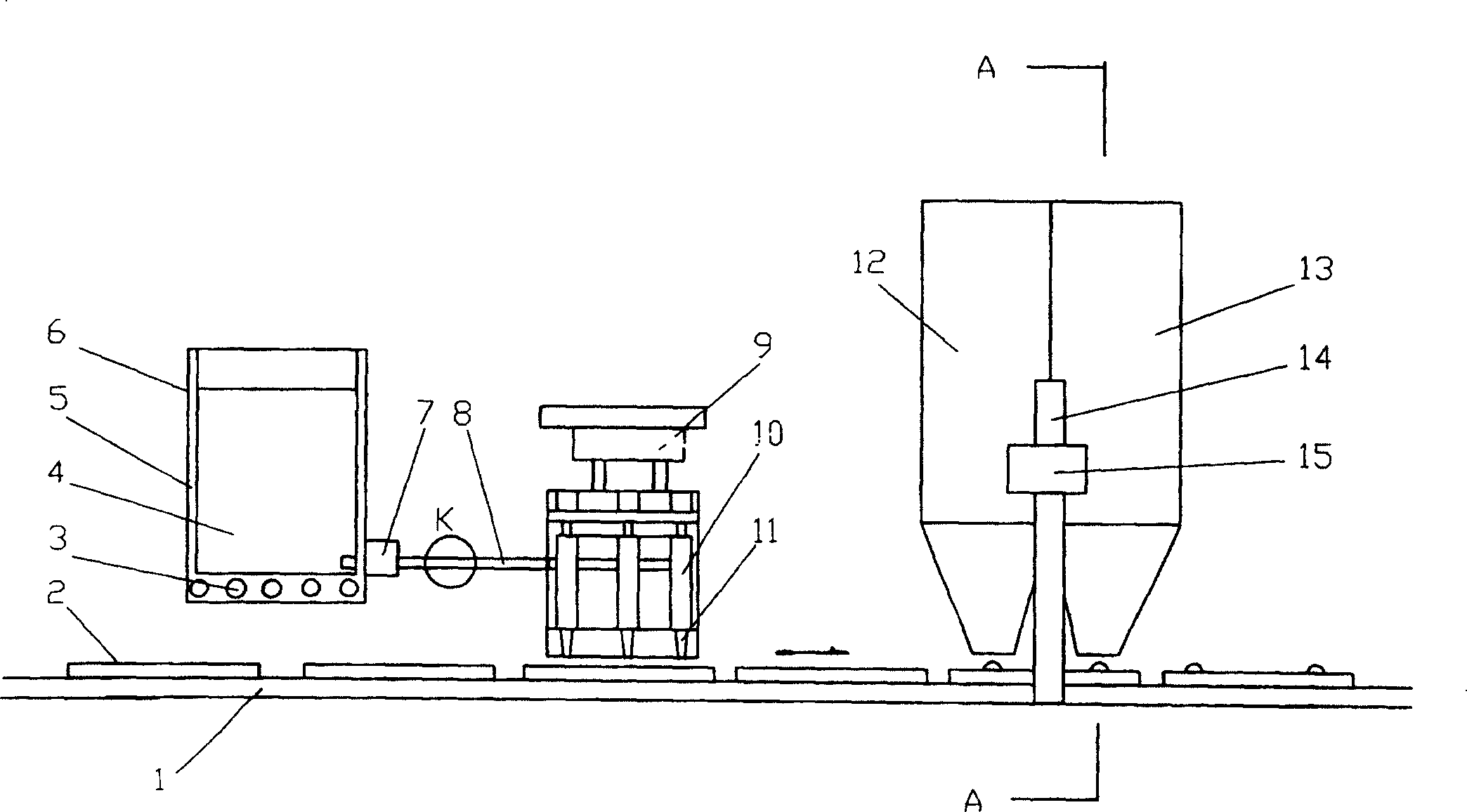 Special apparatus for making mouse-sticking board