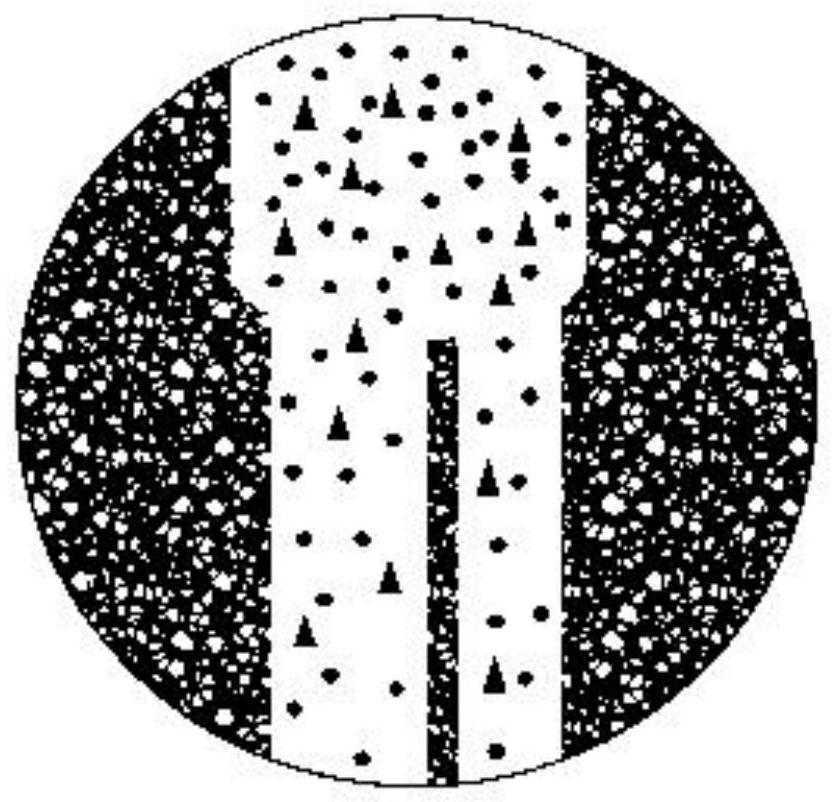 A simulation method for analyzing the diffusion performance of pollutants in the pores of porous carbon materials