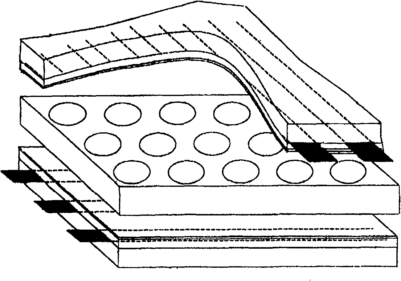 Fixing method for shade cover silk screen printing of plasma display