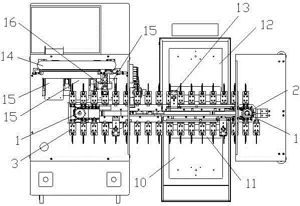 A wire harness testing device