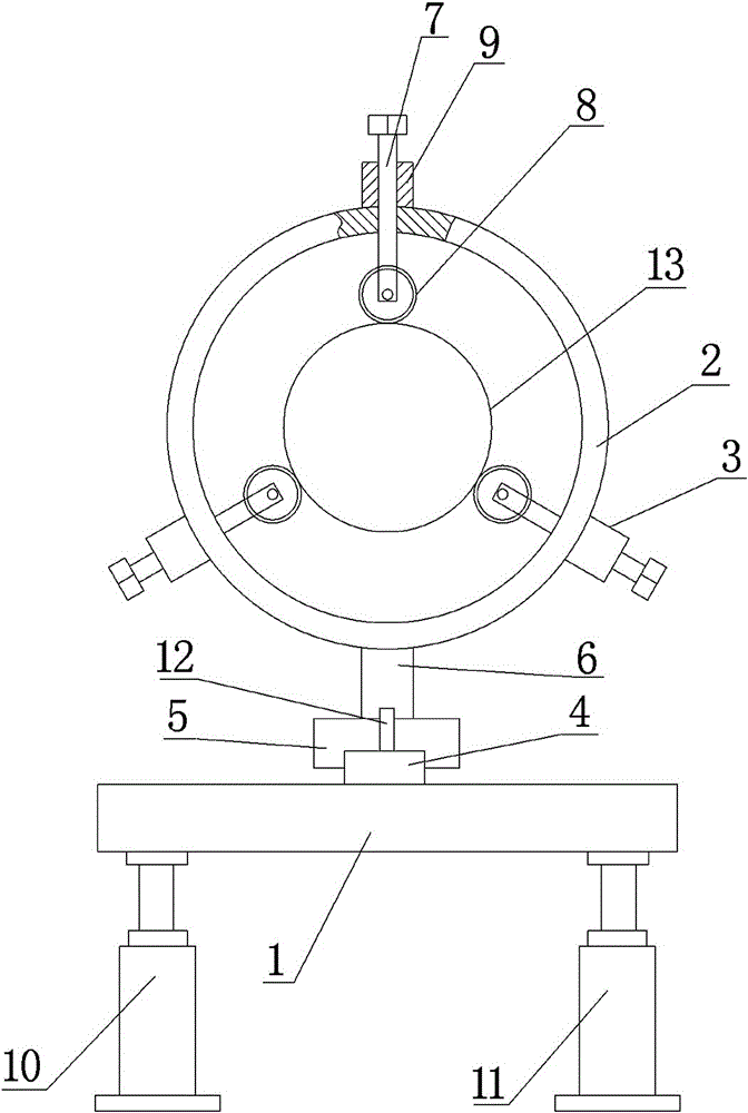 Movable tool main shaft device