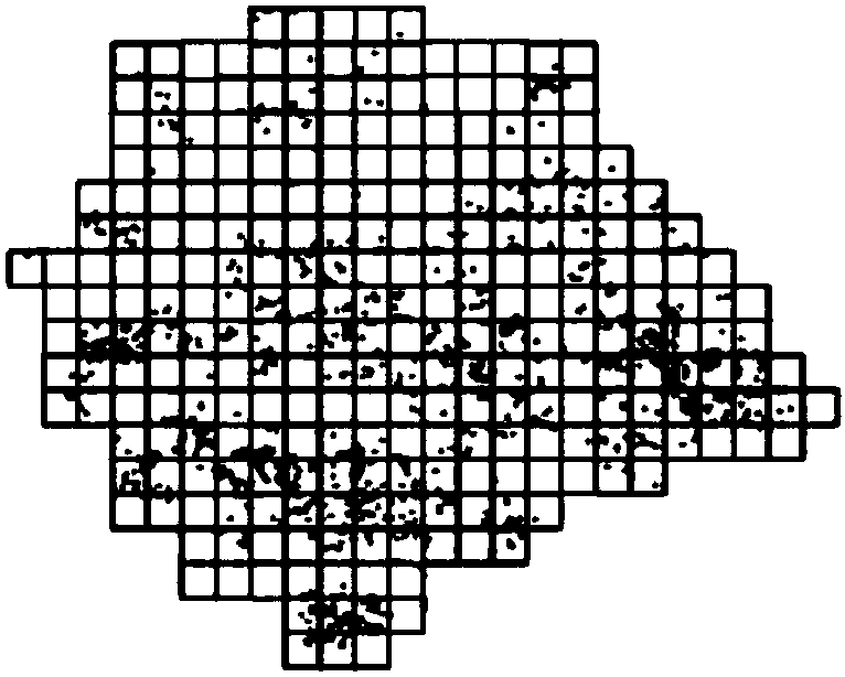 Method for calculating tree crown surface area based on three-dimensional laser scanning data