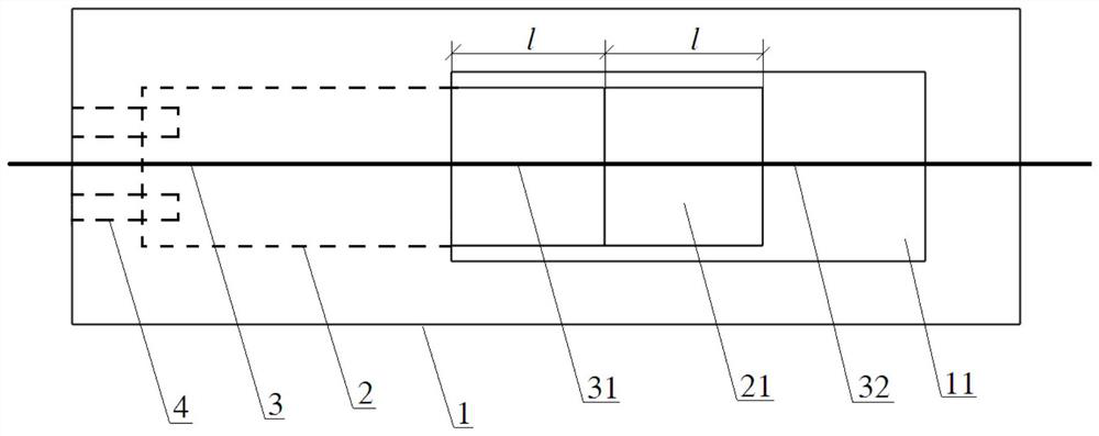 Cold and hot extension type fiber bragg grating temperature sensor