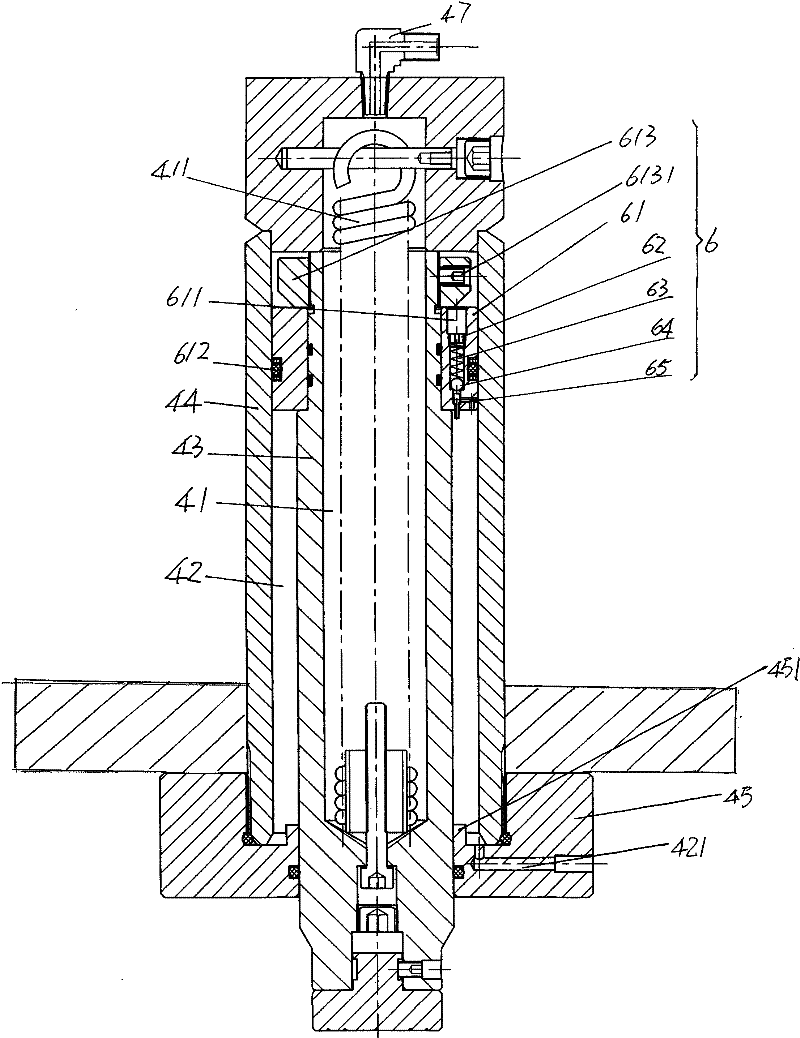 Lifting jack hydraulic pressure machine