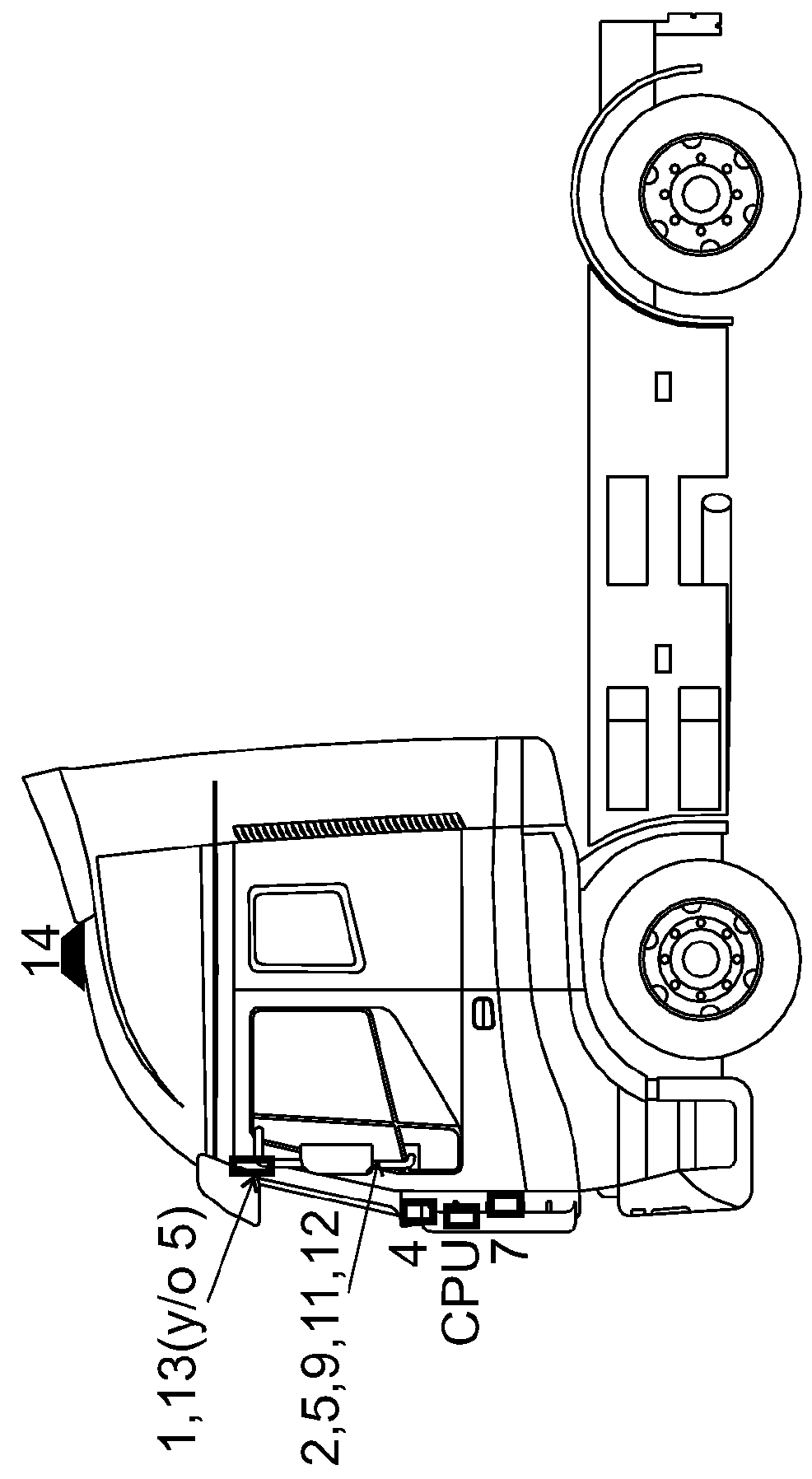 Device known as real time total control digital tachograph (TCDT) for vehicle and other nearby vehicles by means of cameras and mobile connections