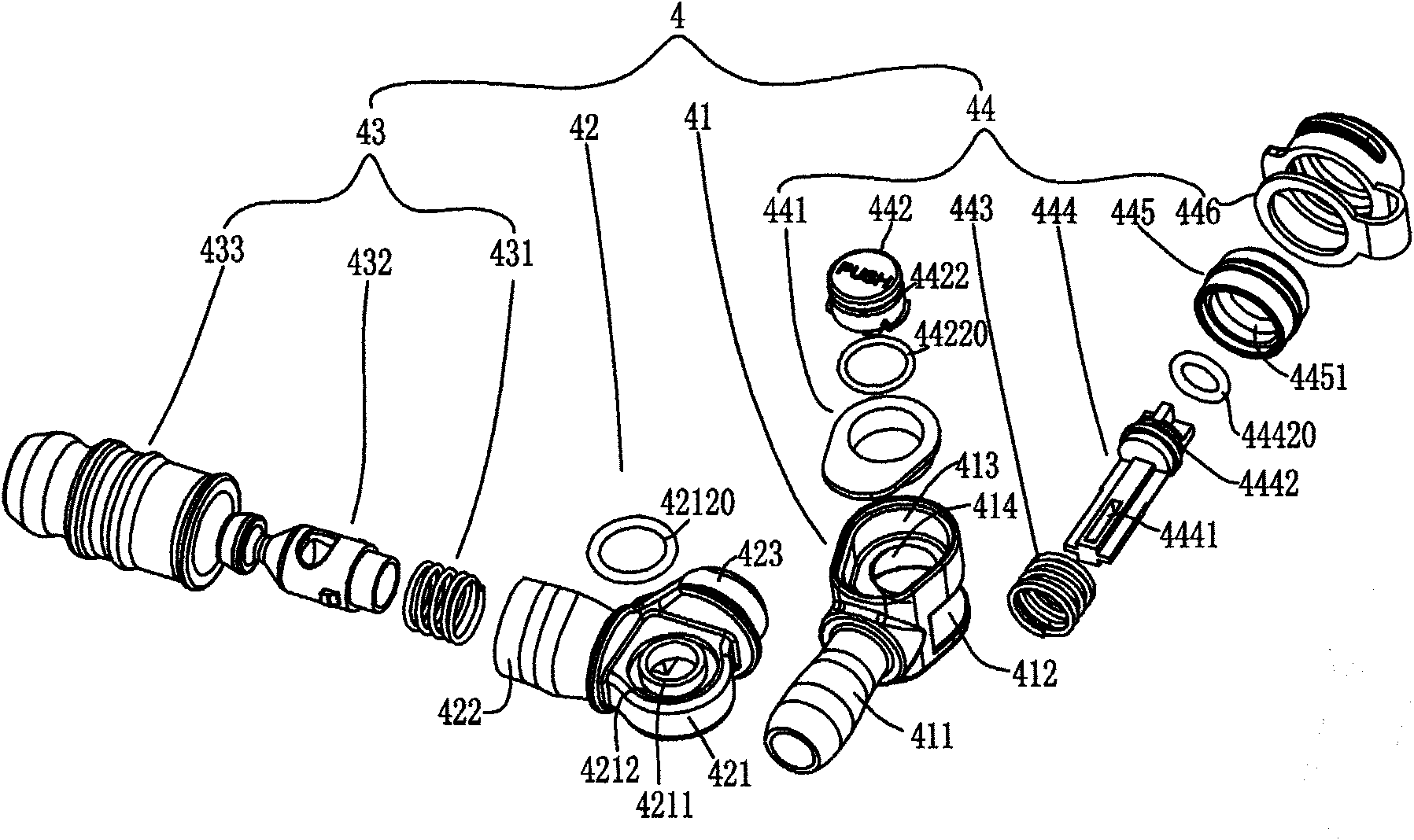 Air-inflating drinking water device