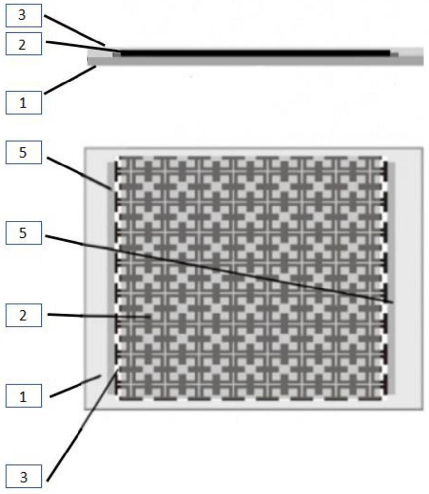 A kind of compatible stealth anti-icing material and its preparation method and application