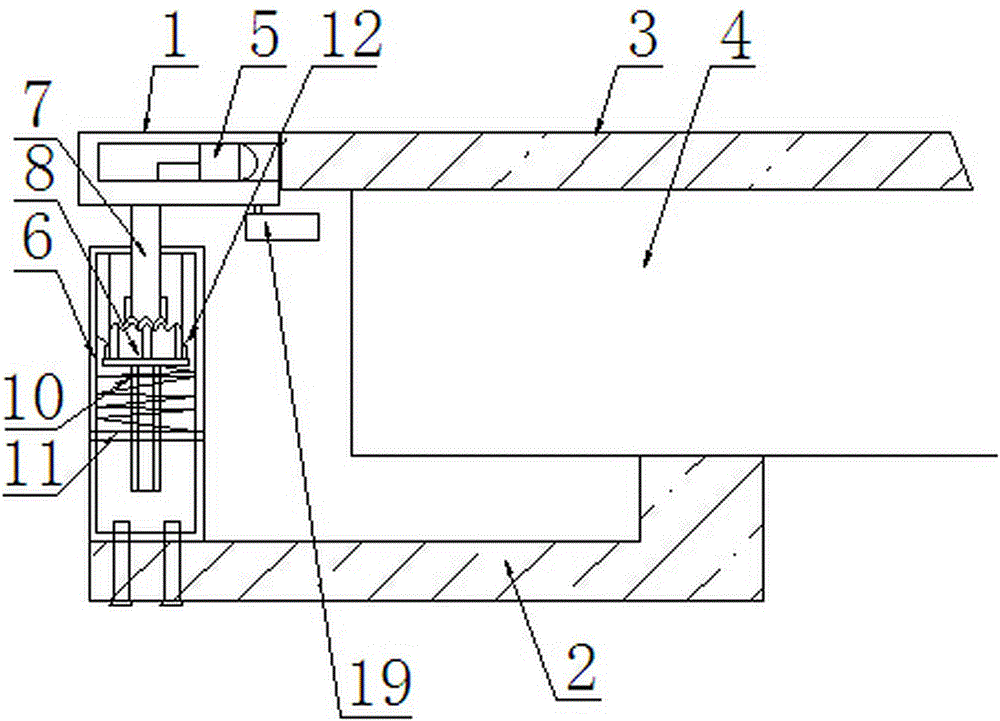 An infrared touch display