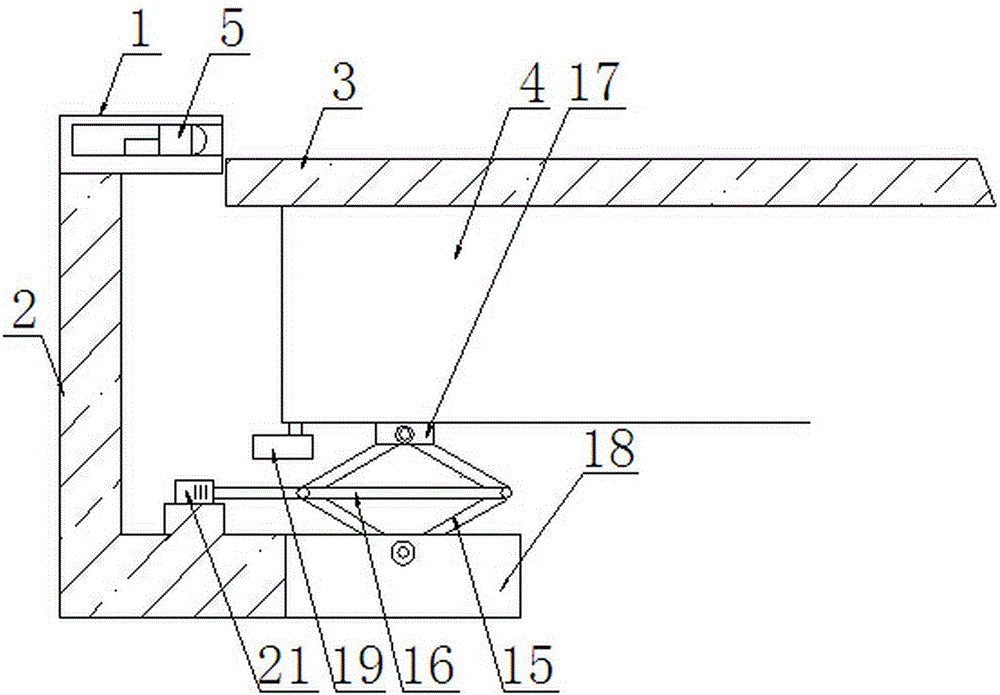 An infrared touch display