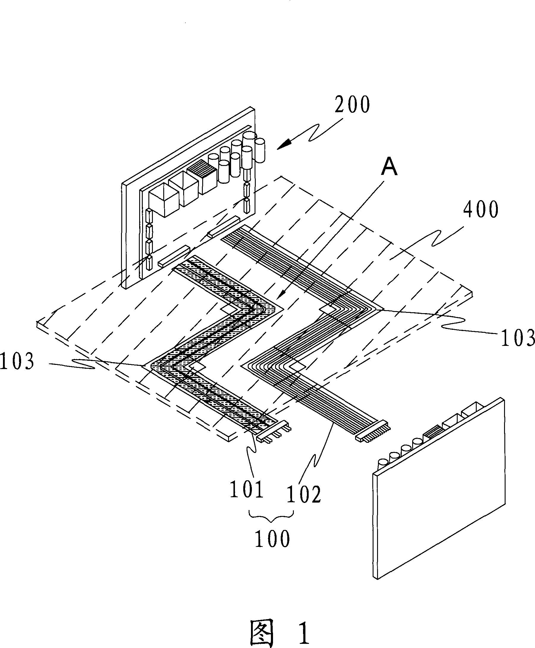 Cabling structure