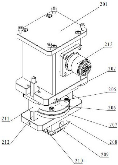 Flexible picking method of thin-shell device cover plate picking mechanism in high vacuum state