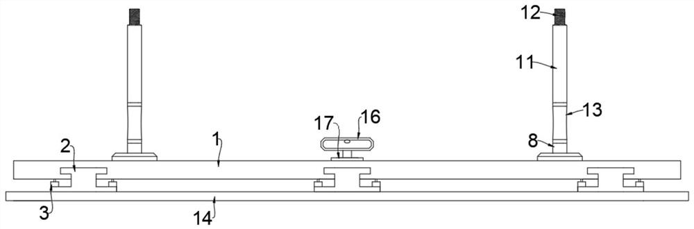 A quick-assembled ceiling keel