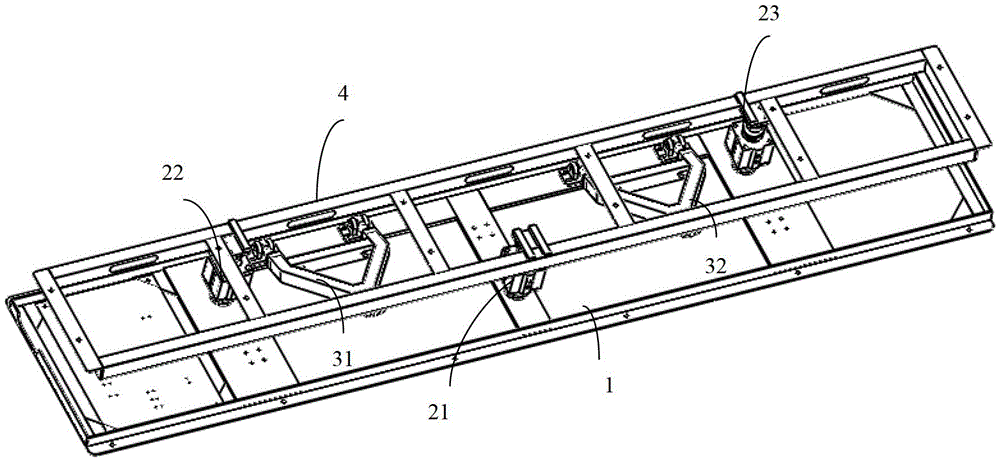 Three-degree-of-freedom base and 4D seat applying same