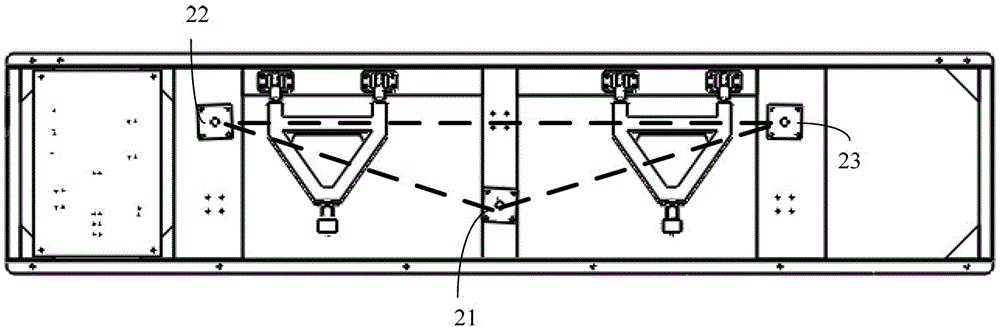 Three-degree-of-freedom base and 4D seat applying same