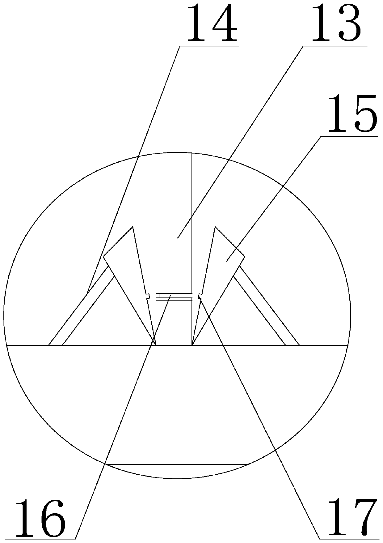 A cable take-up and pay-off device with fast braking function