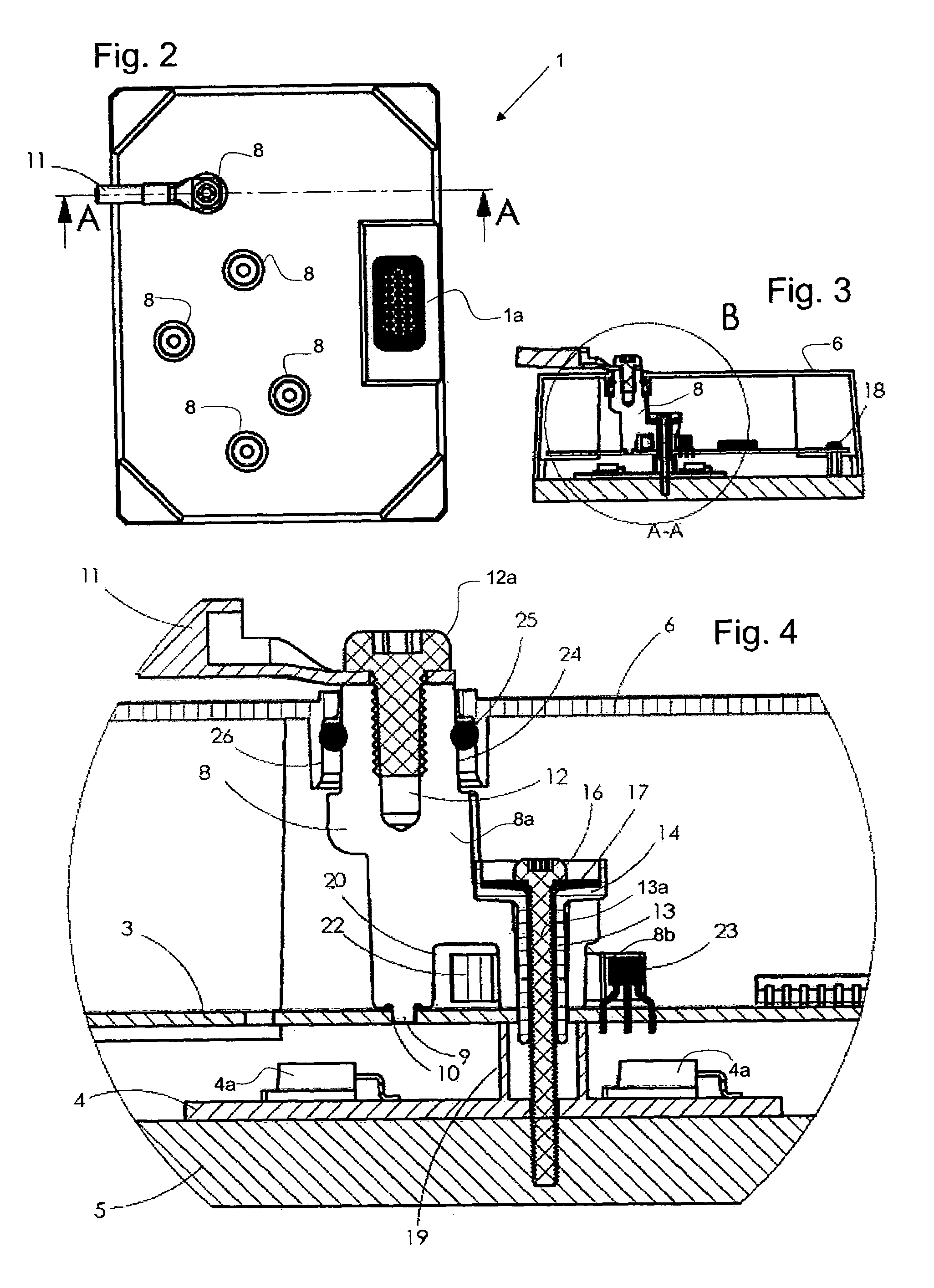 Power terminal and a unit comprising such power terminal