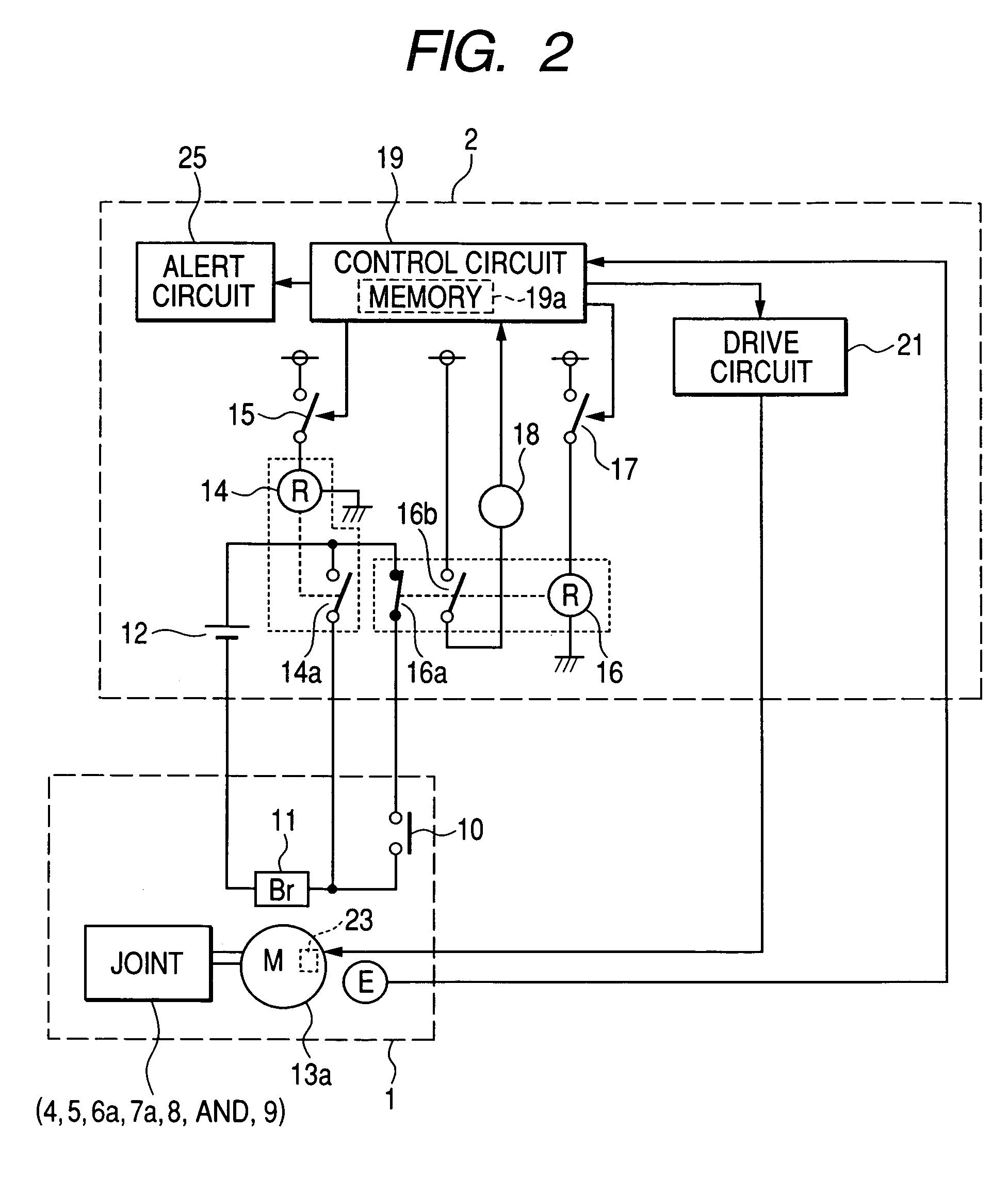 Controller for controlling robot body with power-off brake