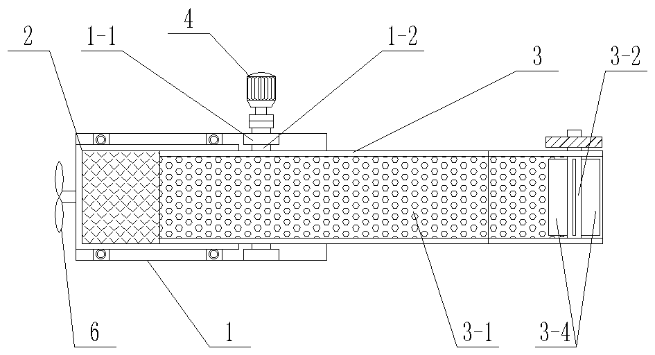 Device for salvaging water surface garbage