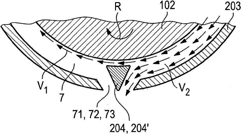 Device for sealing a bearing lubricated with a liquid lubricant