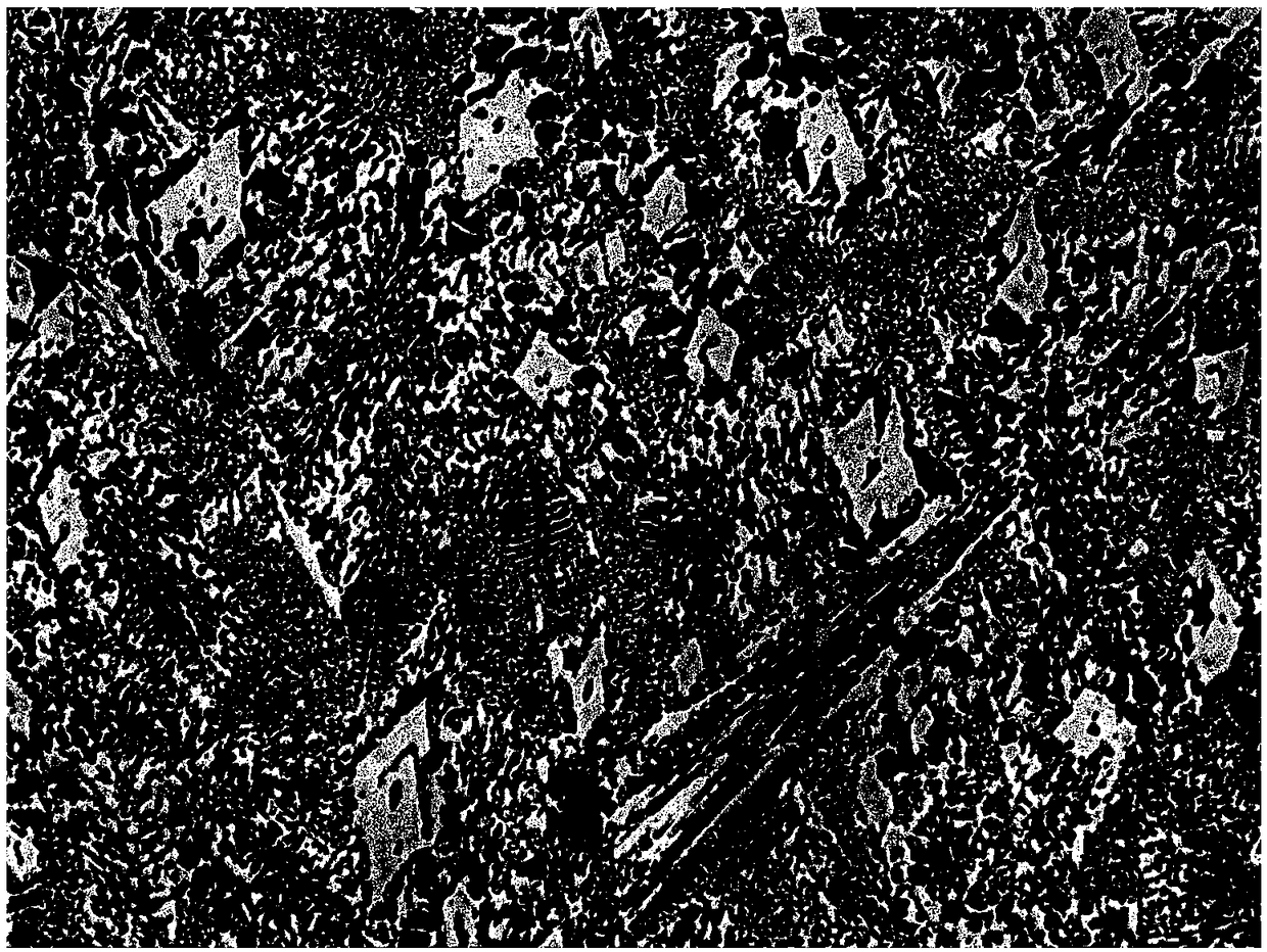 High-temperature wear-resistant surfacing alloy material based on ultralow-carbon high-boron and preparation method and application thereof