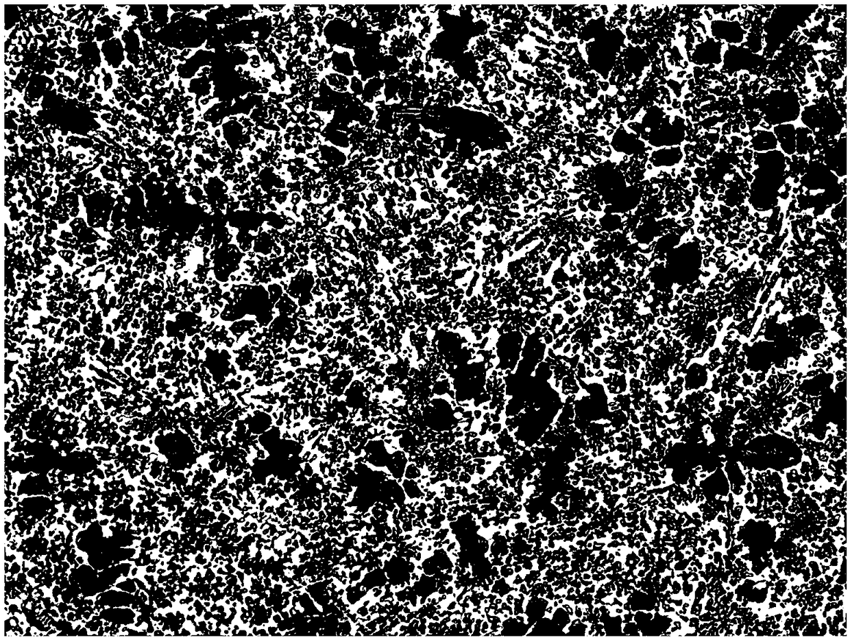 High-temperature wear-resistant surfacing alloy material based on ultralow-carbon high-boron and preparation method and application thereof