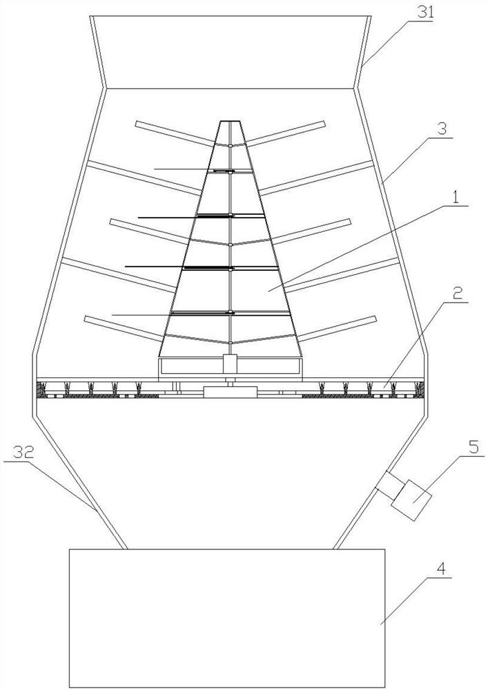 A kind of glass fiber crushing equipment and waste silk processing method