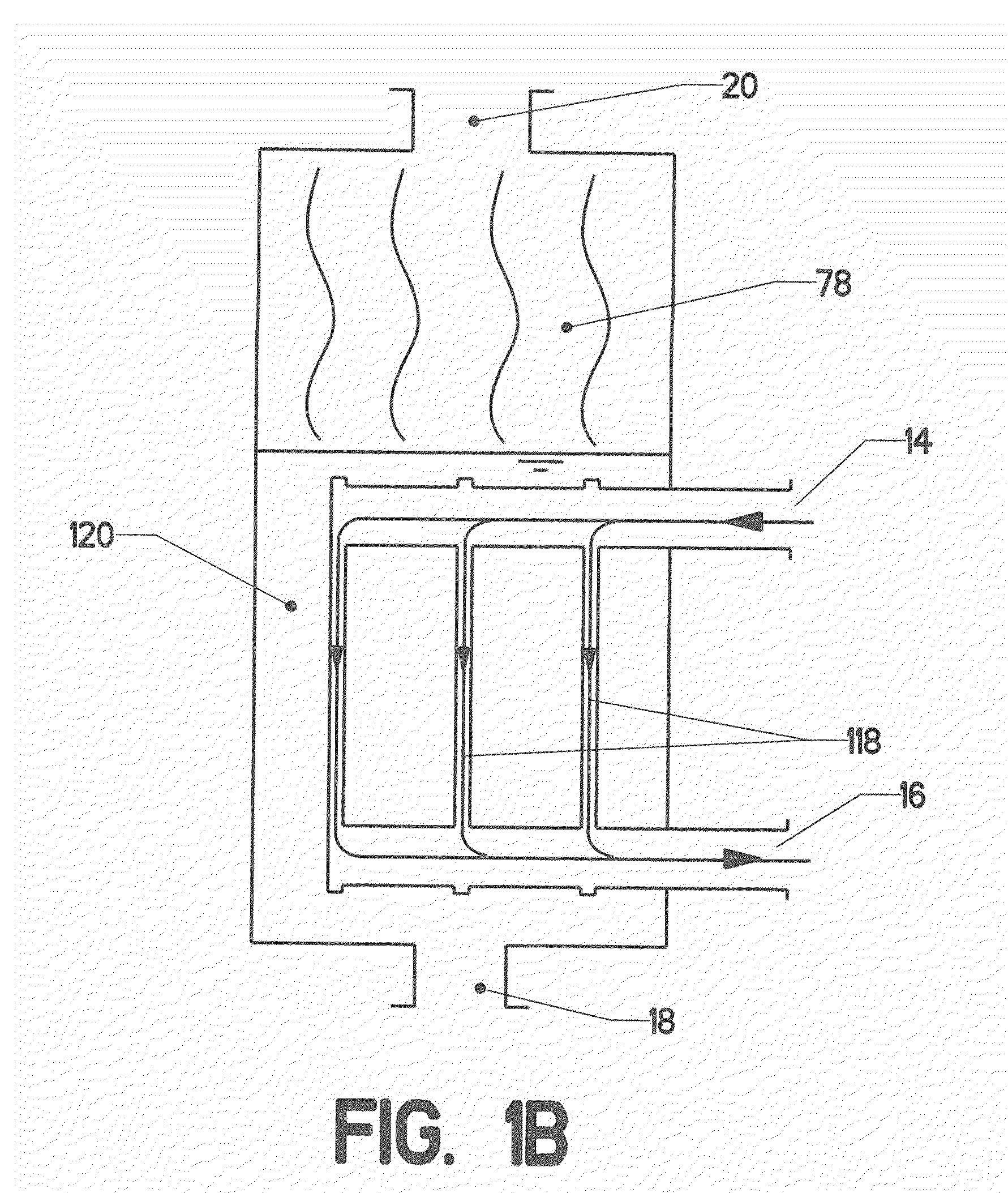 Oil free falling film heat exchanger