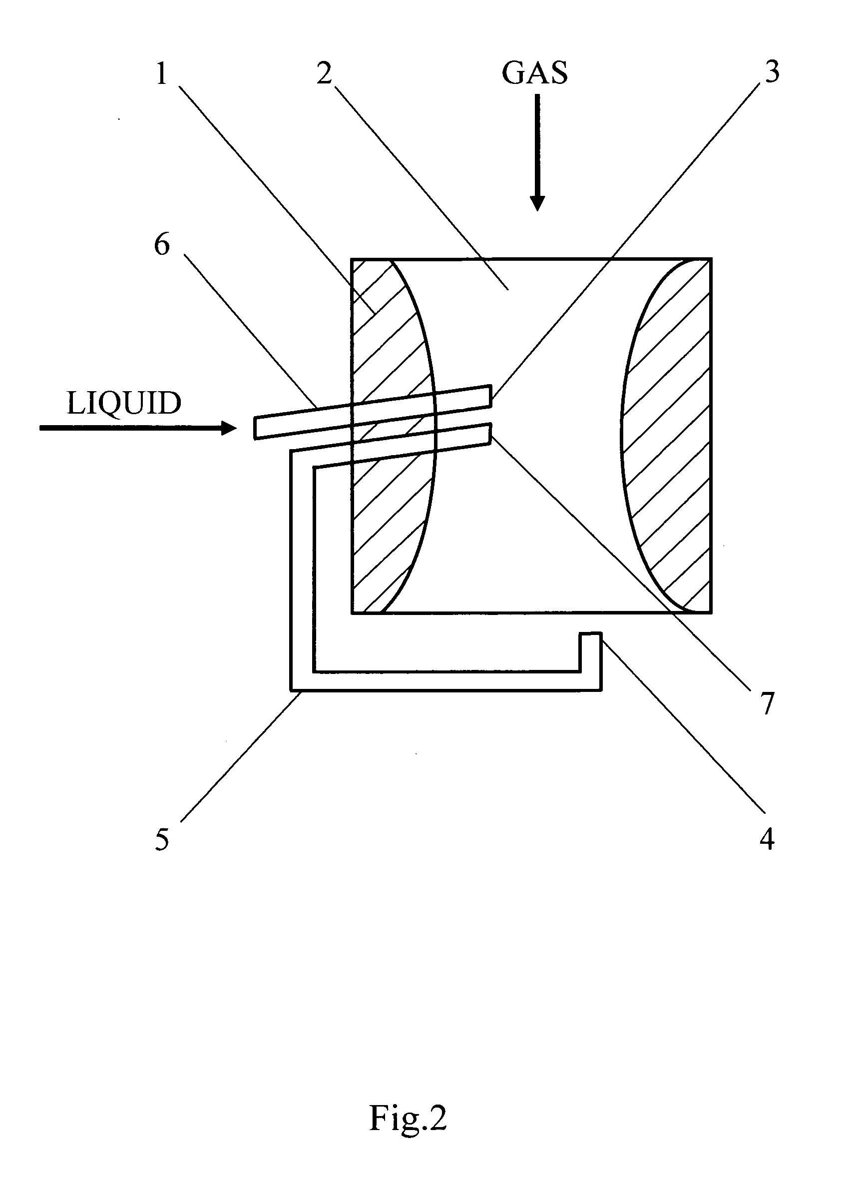 Method for selective-regulating spraying liquid and a device for carrying out said method