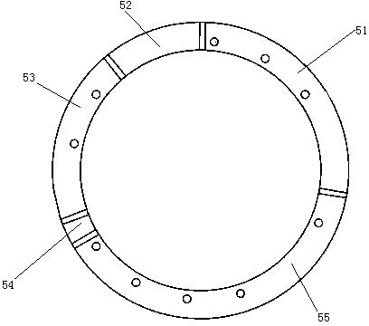 Handle rope reeling-off mechanism and handle rope reeling-off method