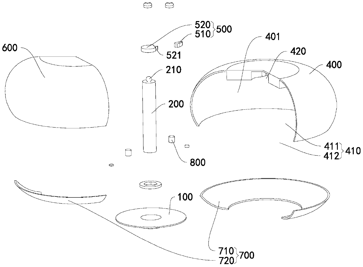 Vehicle cover device for vehicle and vehicle with same