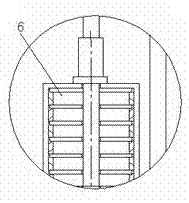 Method for removing impurity oxide layer from polluted accelerating tube