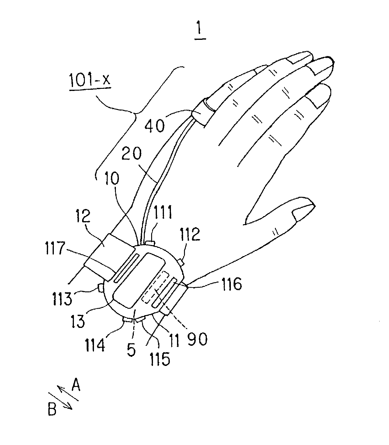 Biometric information processing device, biometric information processing method, and control program