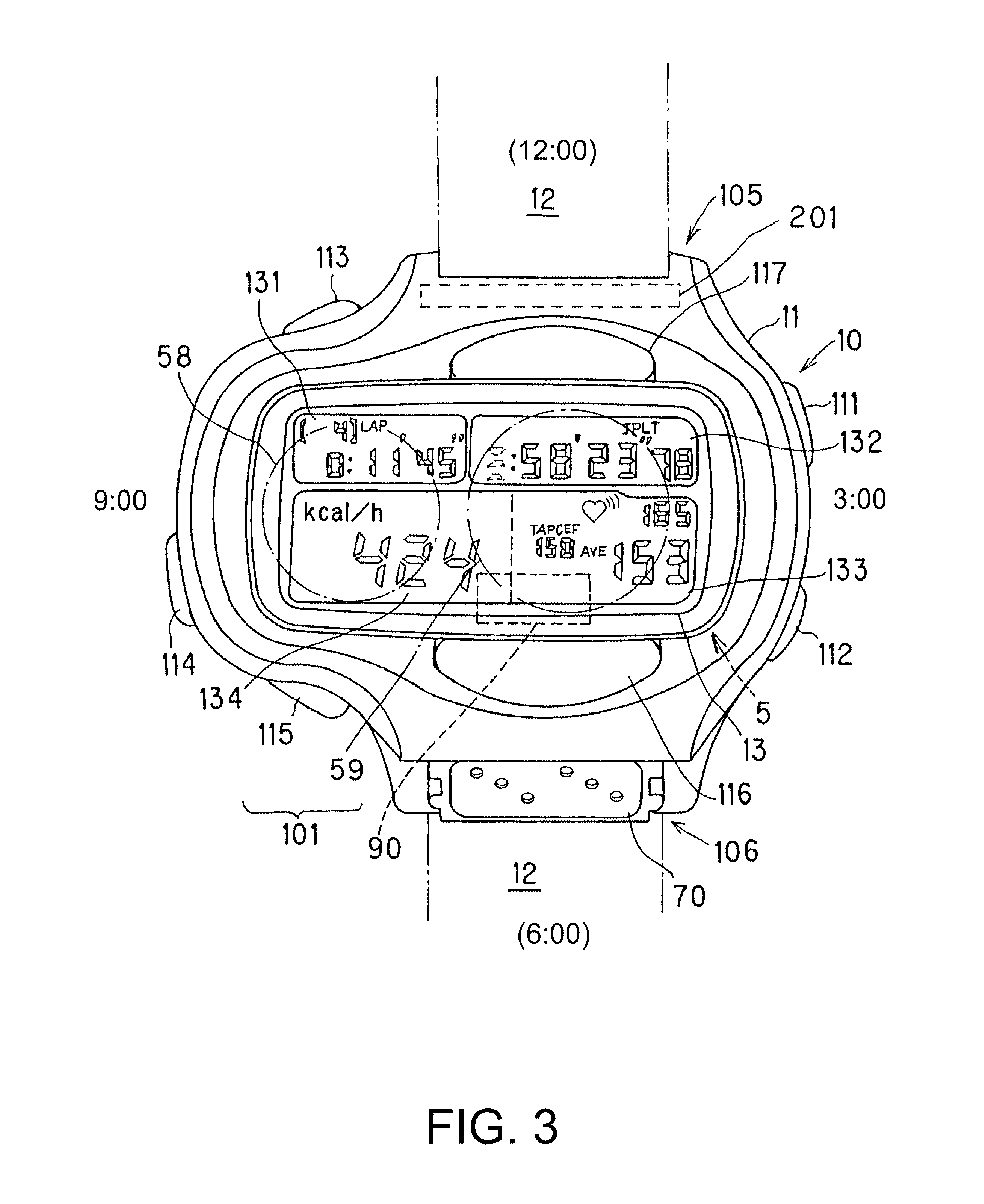 Biometric information processing device, biometric information processing method, and control program