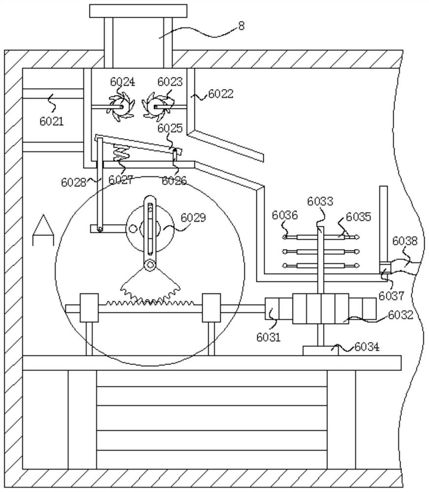 A crushing and stirring device for making medical ointment