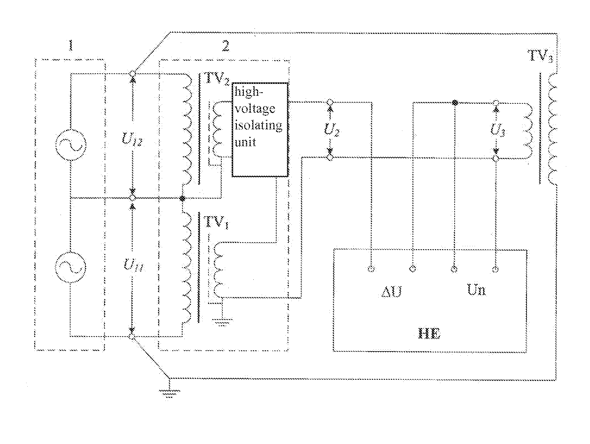 Method and Apparatus for Calibrating Voltage Transformer Serial Addition