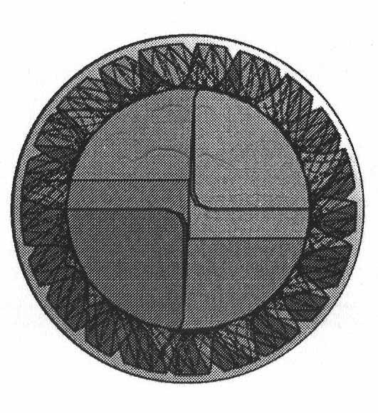 Diamond coated cutter and application thereof to processing of fiber composite material