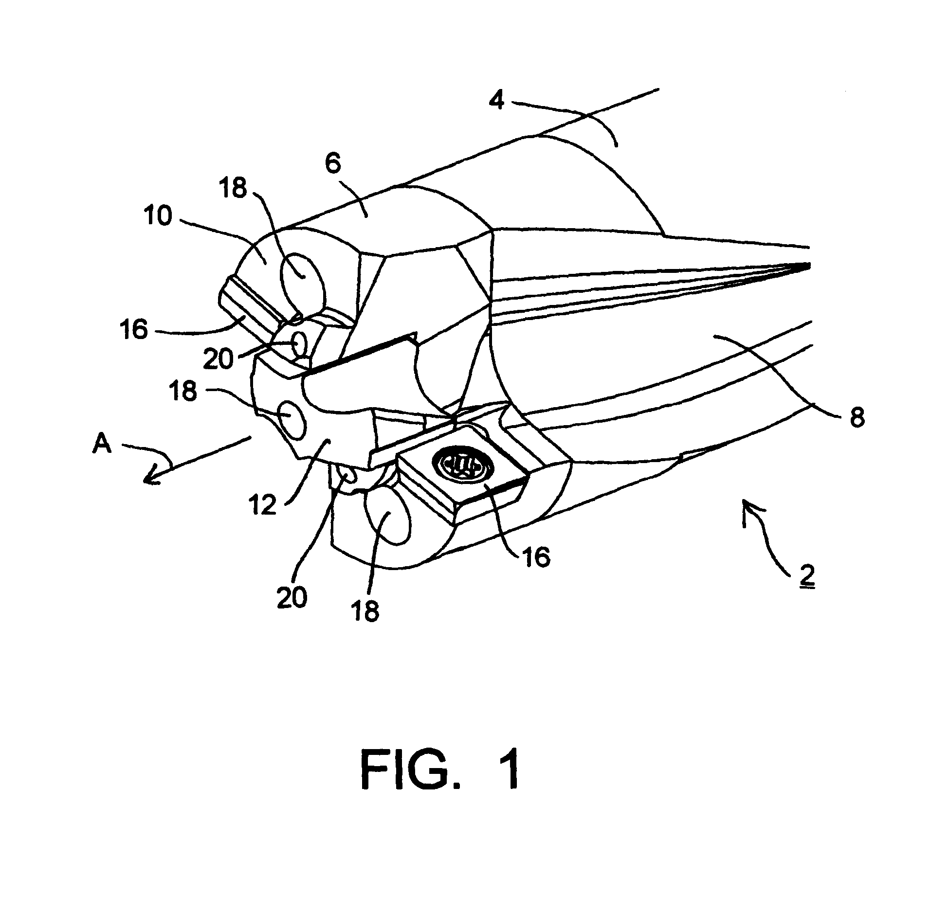 Drill, a drill assembly, and a tool head for a cutting tool