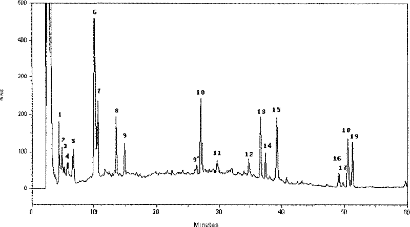 Radix astragali medicinal materials, intermediate body and method for testing fingerprint of formulation thereof as well as standard fingerprint