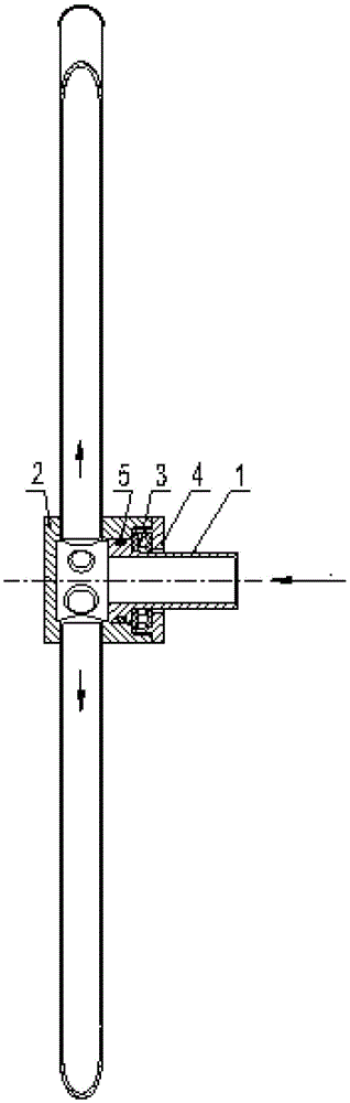 Rotation type foam fire suppression device