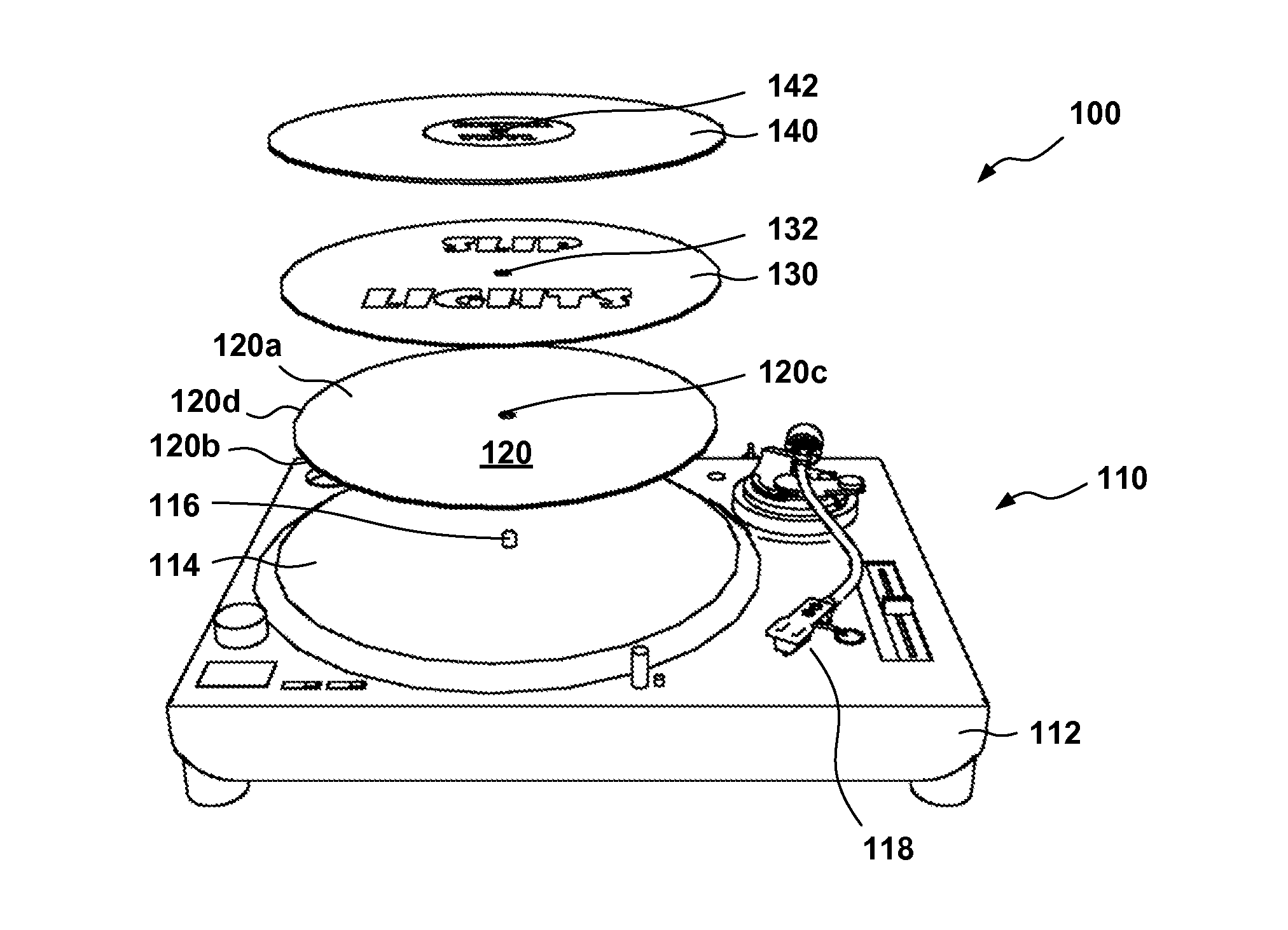 Visual Enhancement for Turntable Playback