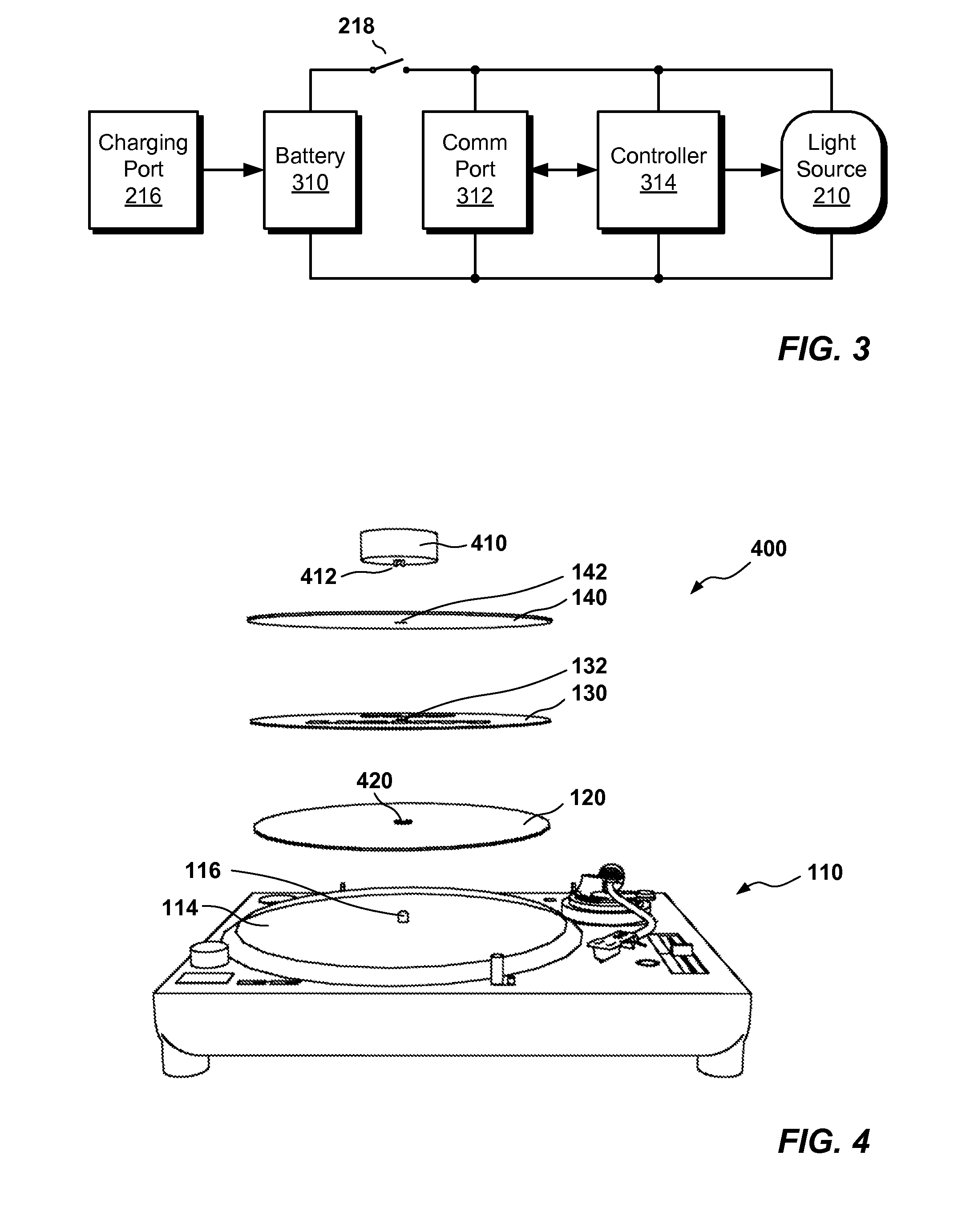 Visual Enhancement for Turntable Playback