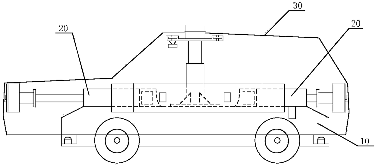 Intelligent test system and test method for autonomous vehicle