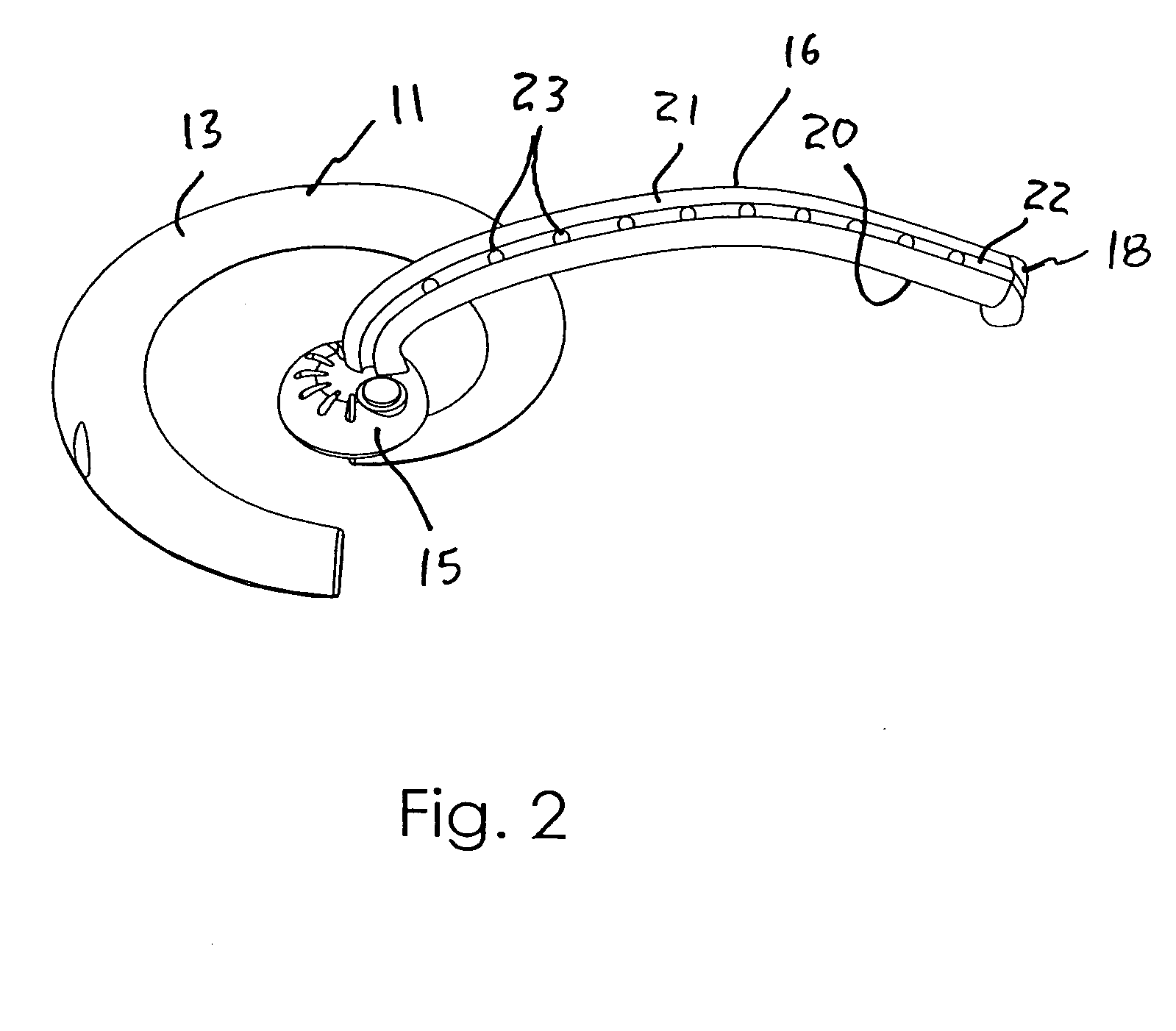 Telephone headset with in-use indicator