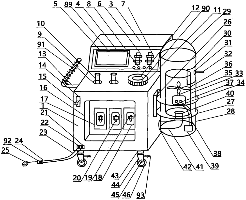 Surface-layer skin medicine applying radiotherapy device for skin diseases