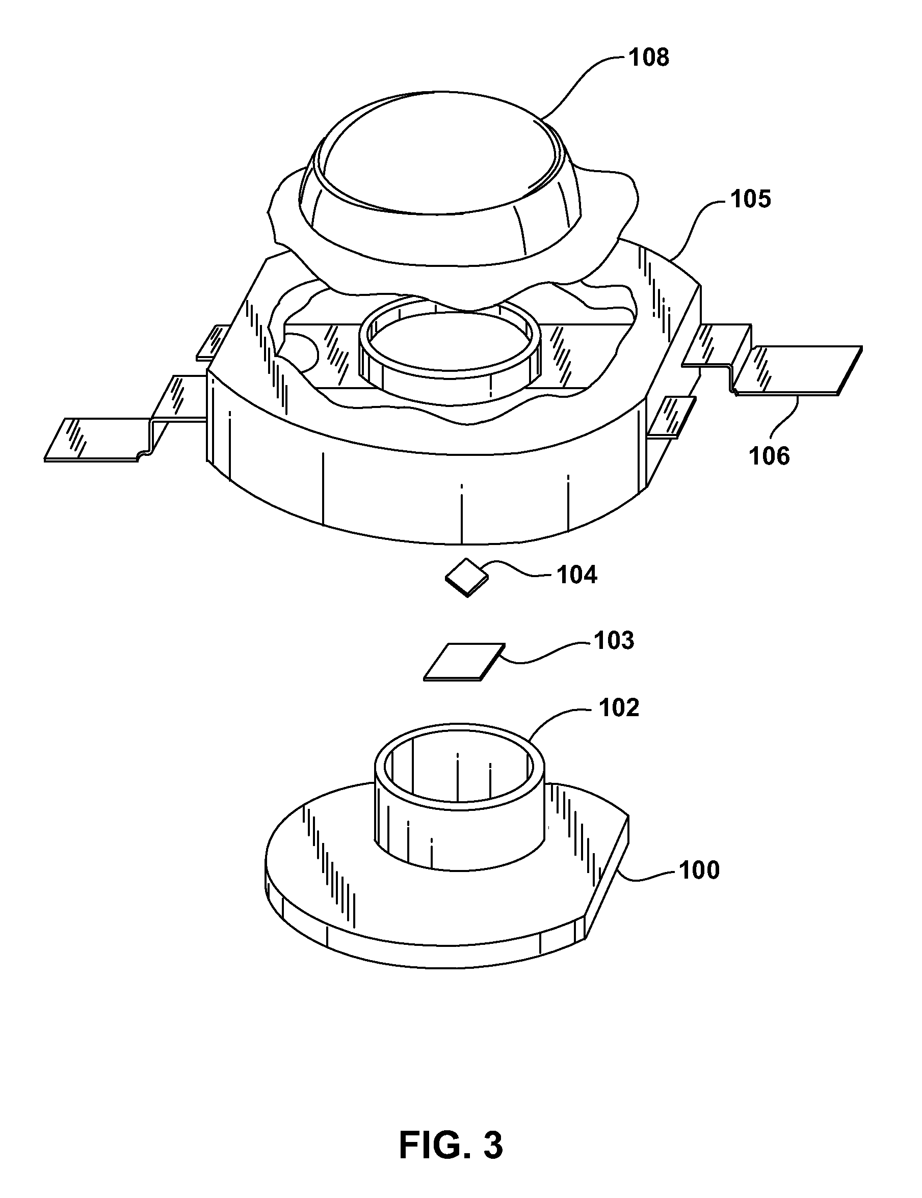 Light Emitting Device Including Luminescent Ceramic and Light-Scattering Material