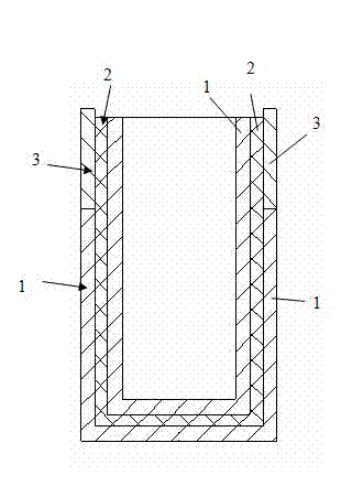 Preparation method for insulating coating of lithium ion battery case and lithium ion battery