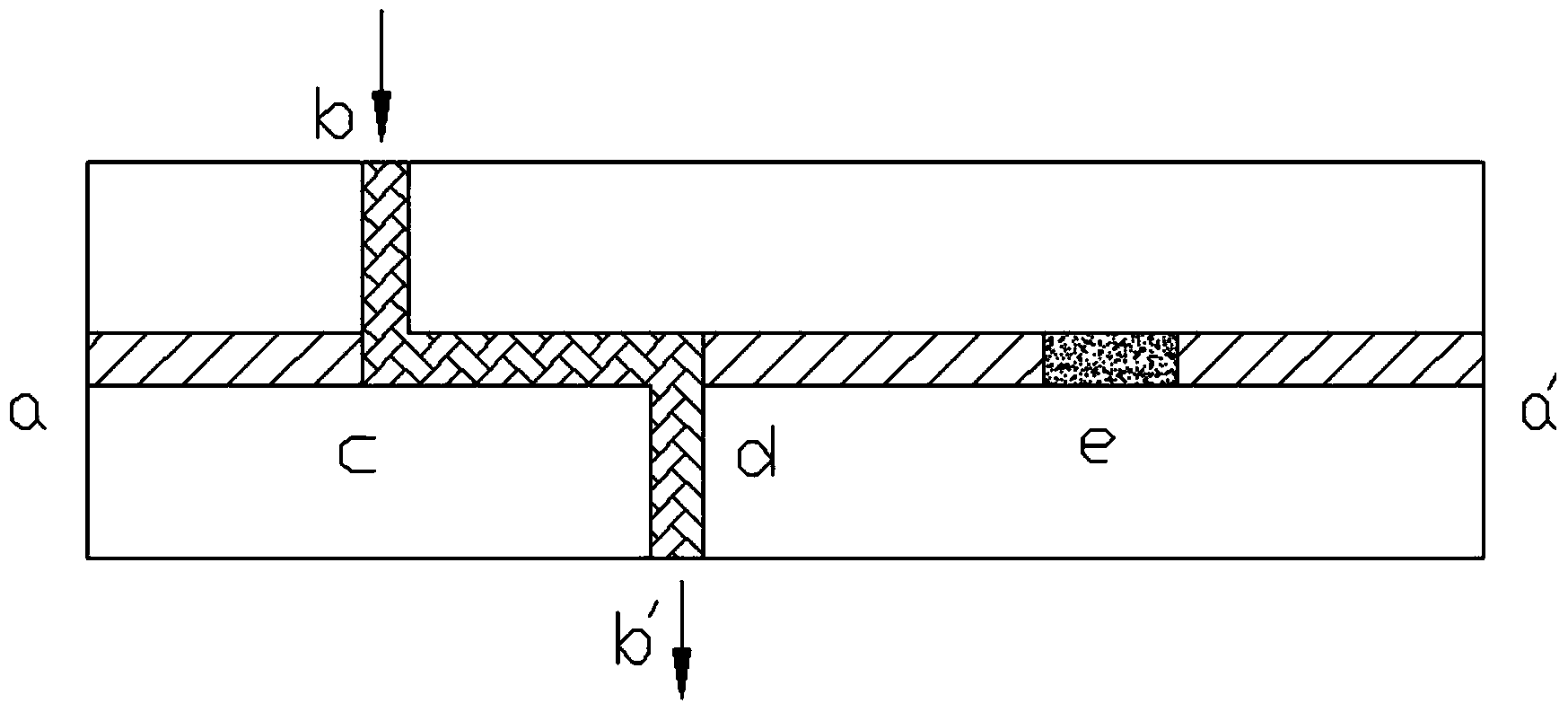 Detection device for measuring trace target substance