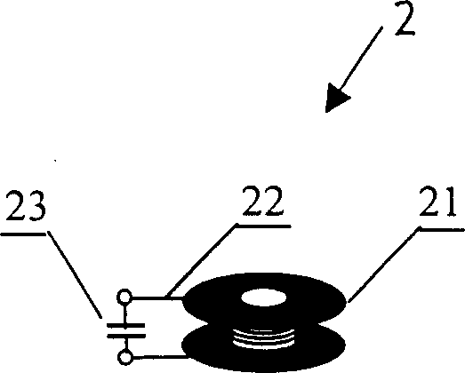 Distributed electromagnetic body motion detector