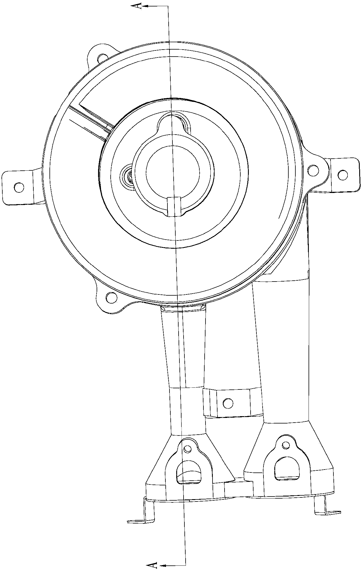 Gas burner capable of stably transferring fire